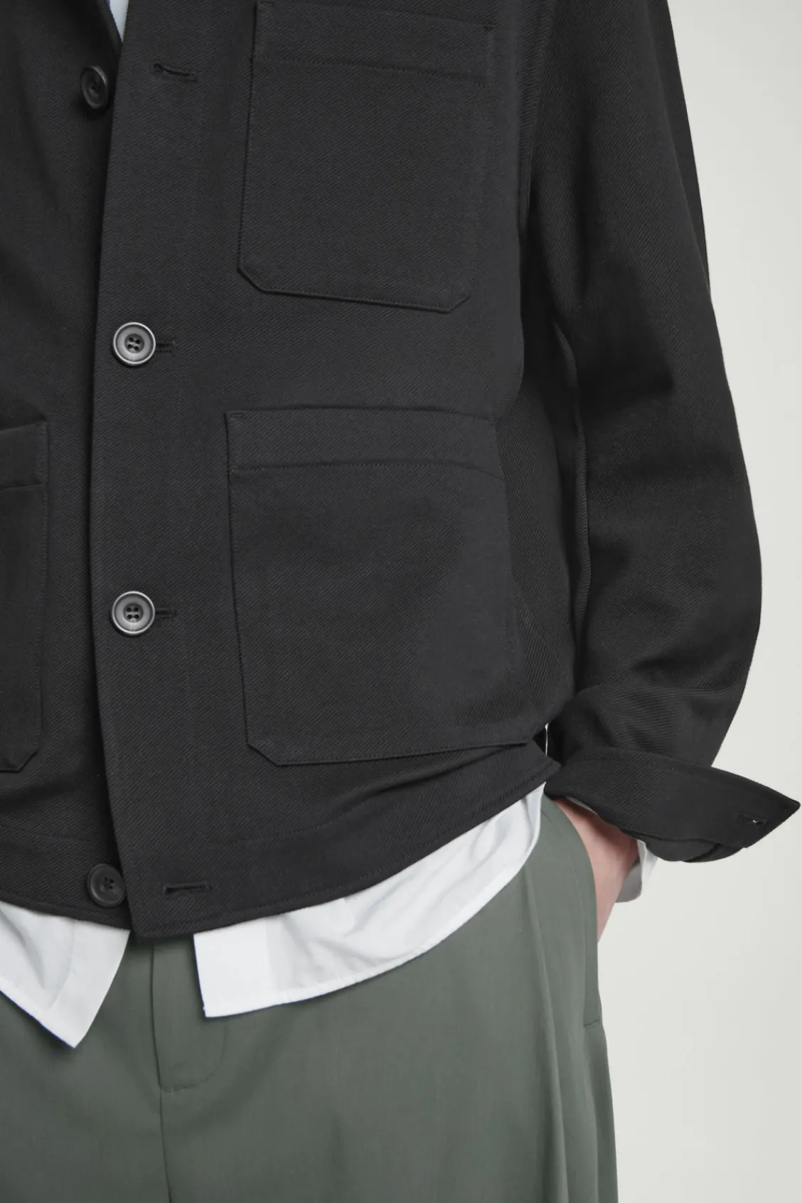 COS TWILL UTILITY JACKET- Coats & Jackets