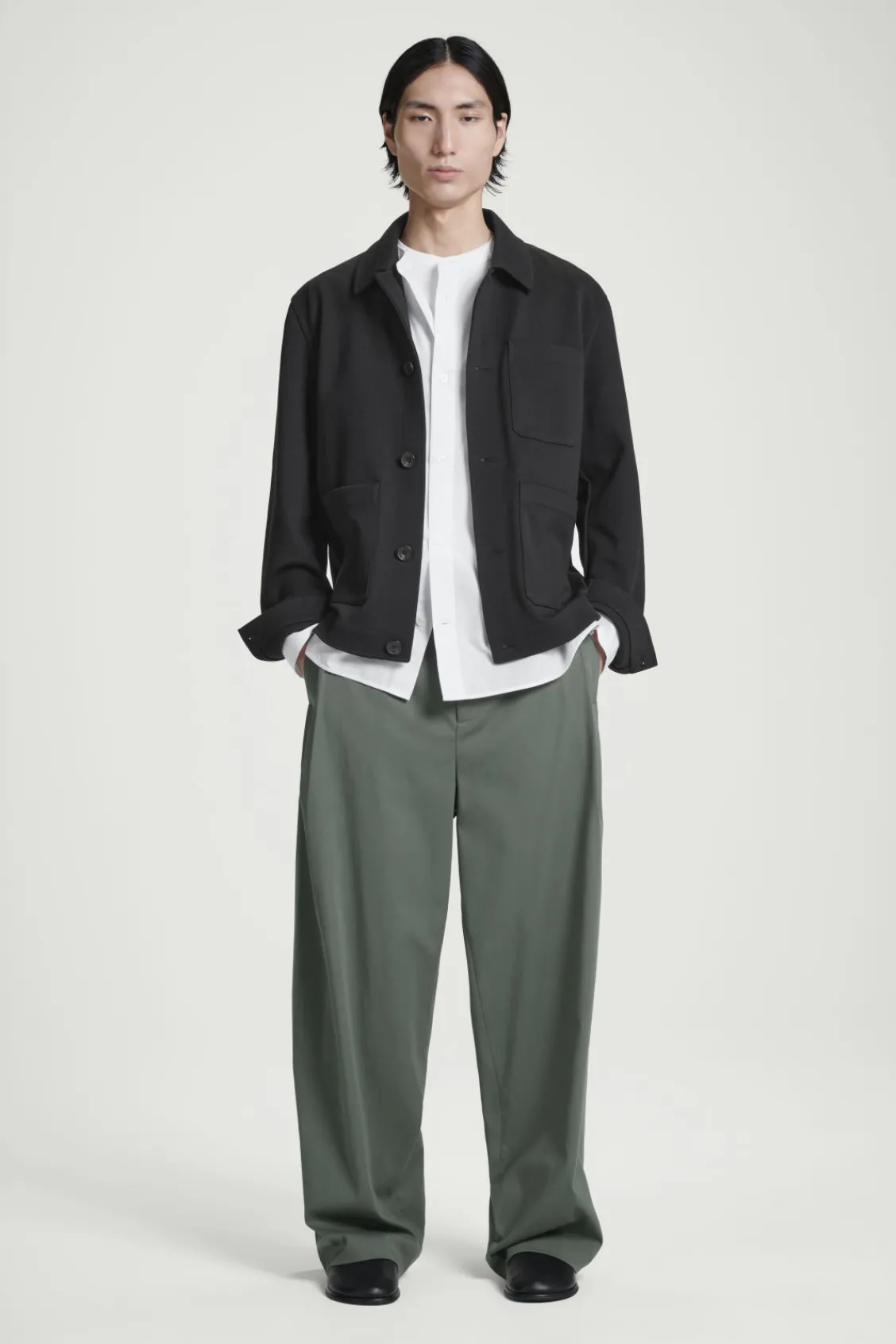 COS TWILL UTILITY JACKET- Coats & Jackets