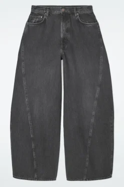 COS TWIST BARREL-LEG JEANS-Women Jeans | Pants