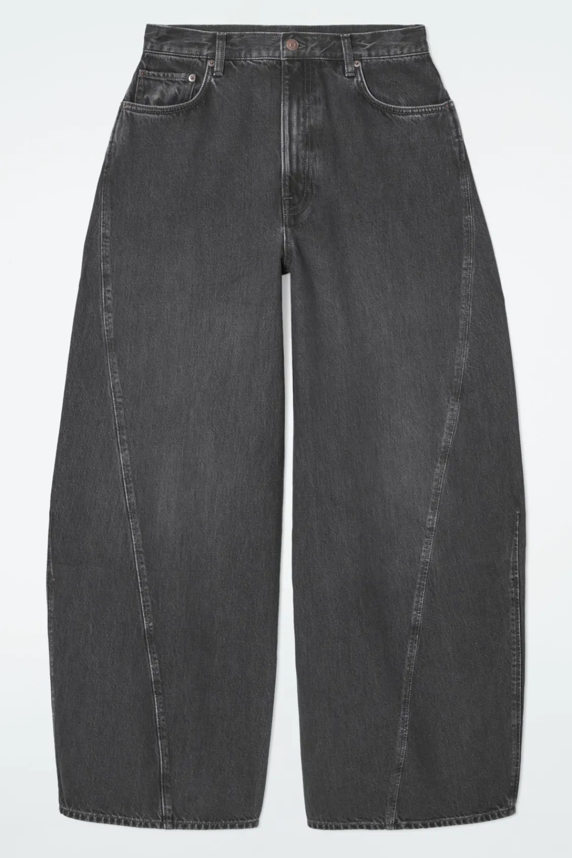 COS TWIST BARREL-LEG JEANS-Women Jeans | Pants