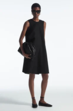 COS TWIST-DETAIL MINI DRESS-Women Dresses & Jumpsuits