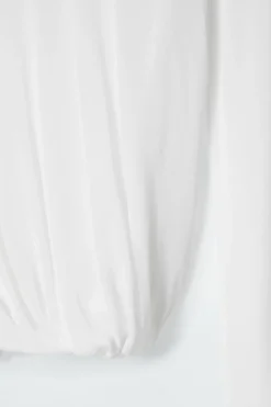 COS TWISTED-HEM SILK TOP-Women T-Shirts | Tops