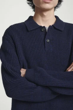 COS TWISTED-YARN WOOL POLO SWEATER- Polo Shirts | Sweaters & Cardigans
