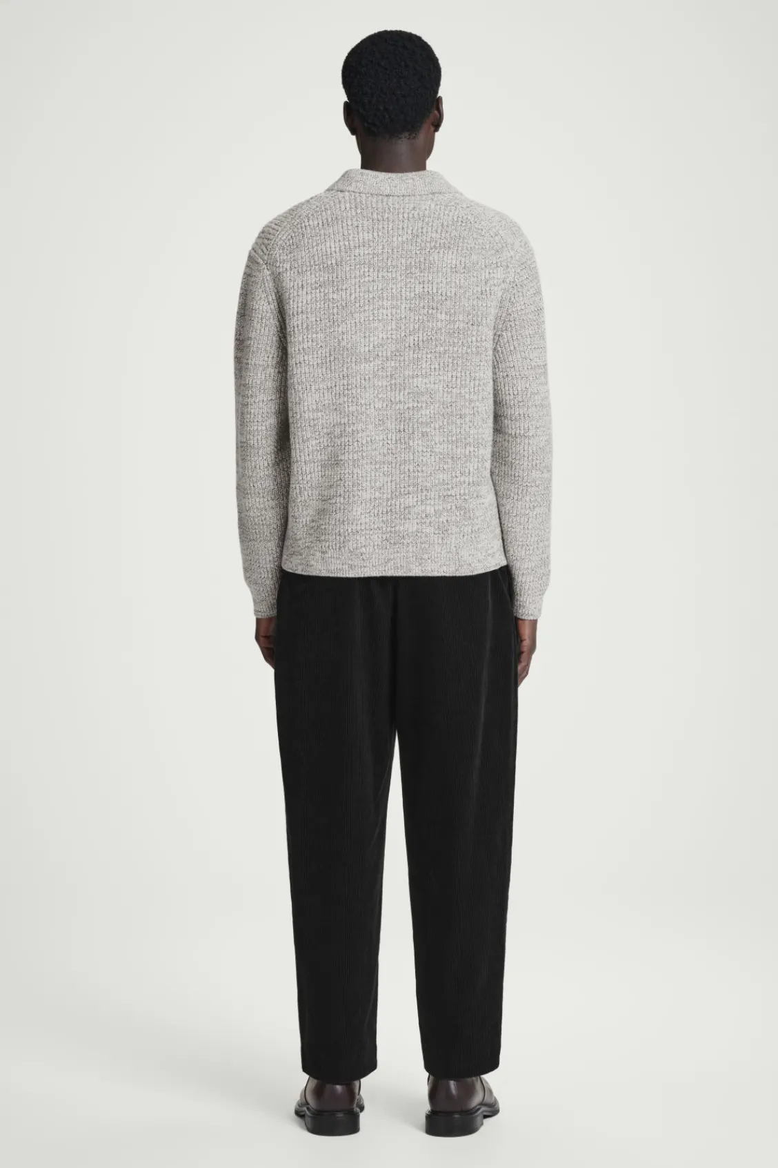 COS TWISTED-YARN WOOL POLO SWEATER- Polo Shirts | Sweaters & Cardigans