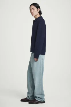 COS TWISTED-YARN WOOL POLO SWEATER- Polo Shirts | Sweaters & Cardigans