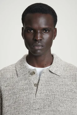 COS TWISTED-YARN WOOL POLO SWEATER- Polo Shirts | Sweaters & Cardigans