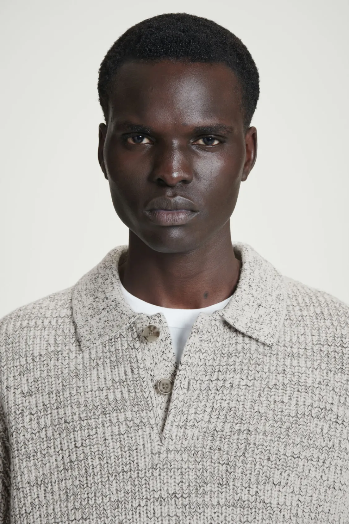 COS TWISTED-YARN WOOL POLO SWEATER- Polo Shirts | Sweaters & Cardigans