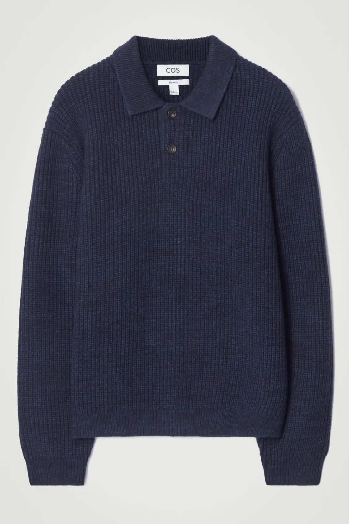 COS TWISTED-YARN WOOL POLO SWEATER- Polo Shirts | Sweaters & Cardigans