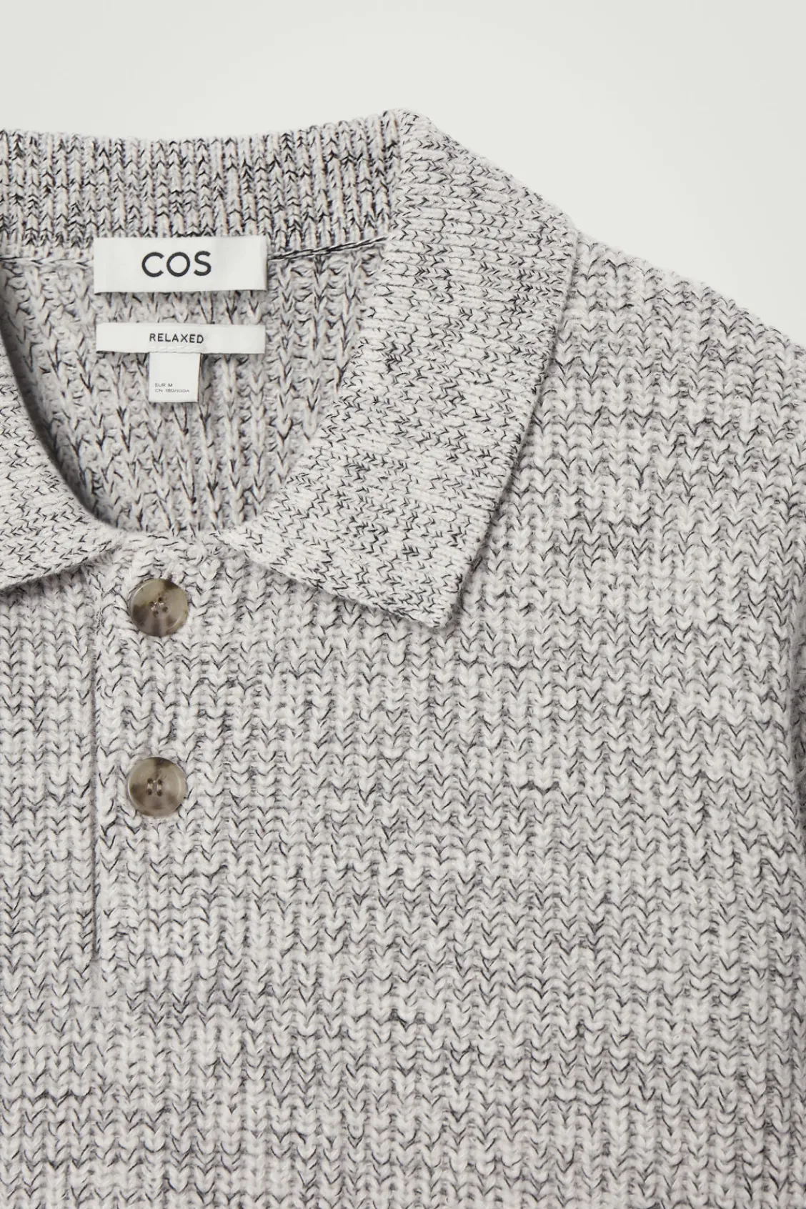 COS TWISTED-YARN WOOL POLO SWEATER- Polo Shirts | Sweaters & Cardigans
