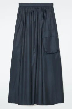 COS UTILITY A-LINE MAXI SKIRT-Women Skirts