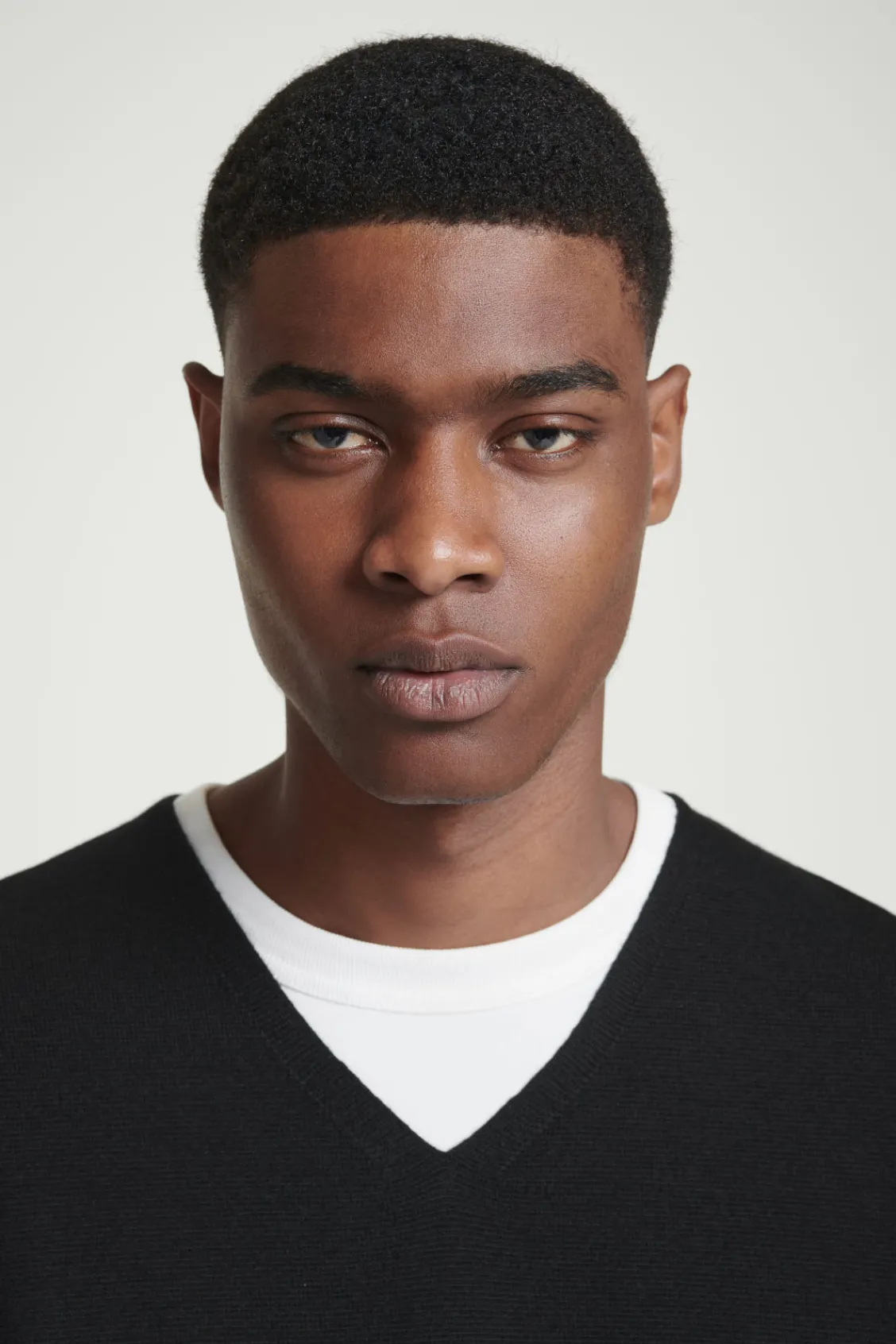 COS V-NECK MILANO-KNIT WOOL TANK- Sweaters & Cardigans