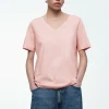 COS 24/7 V-NECK T-SHIRT-Women T-Shirts | Tops