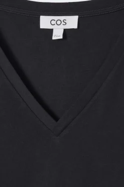 COS 24/7 V-NECK T-SHIRT-Women T-Shirts | Tops