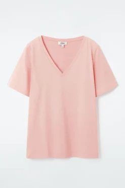 COS 24/7 V-NECK T-SHIRT-Women T-Shirts | Tops