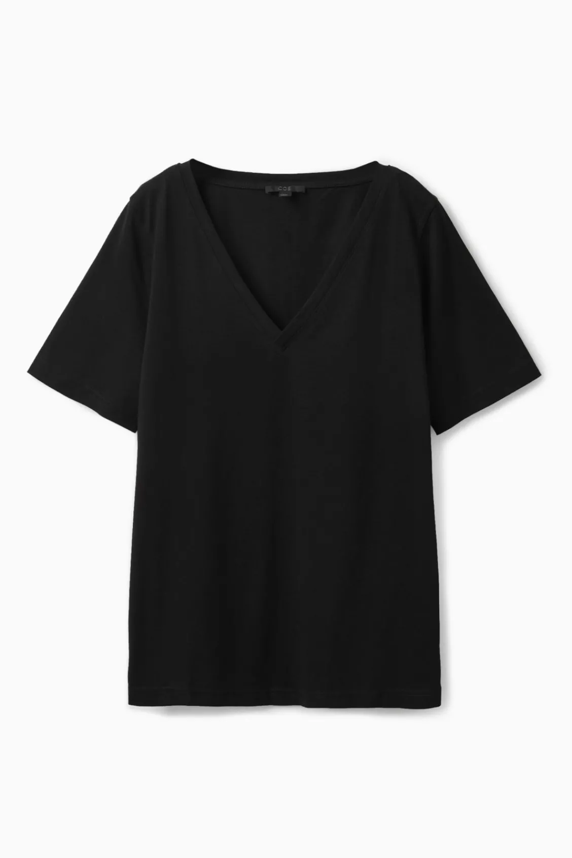 COS 24/7 V-NECK T-SHIRT-Women T-Shirts | Tops