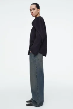 COS VOLUME WIDE-LEG JEANS-Women Jeans | Pants