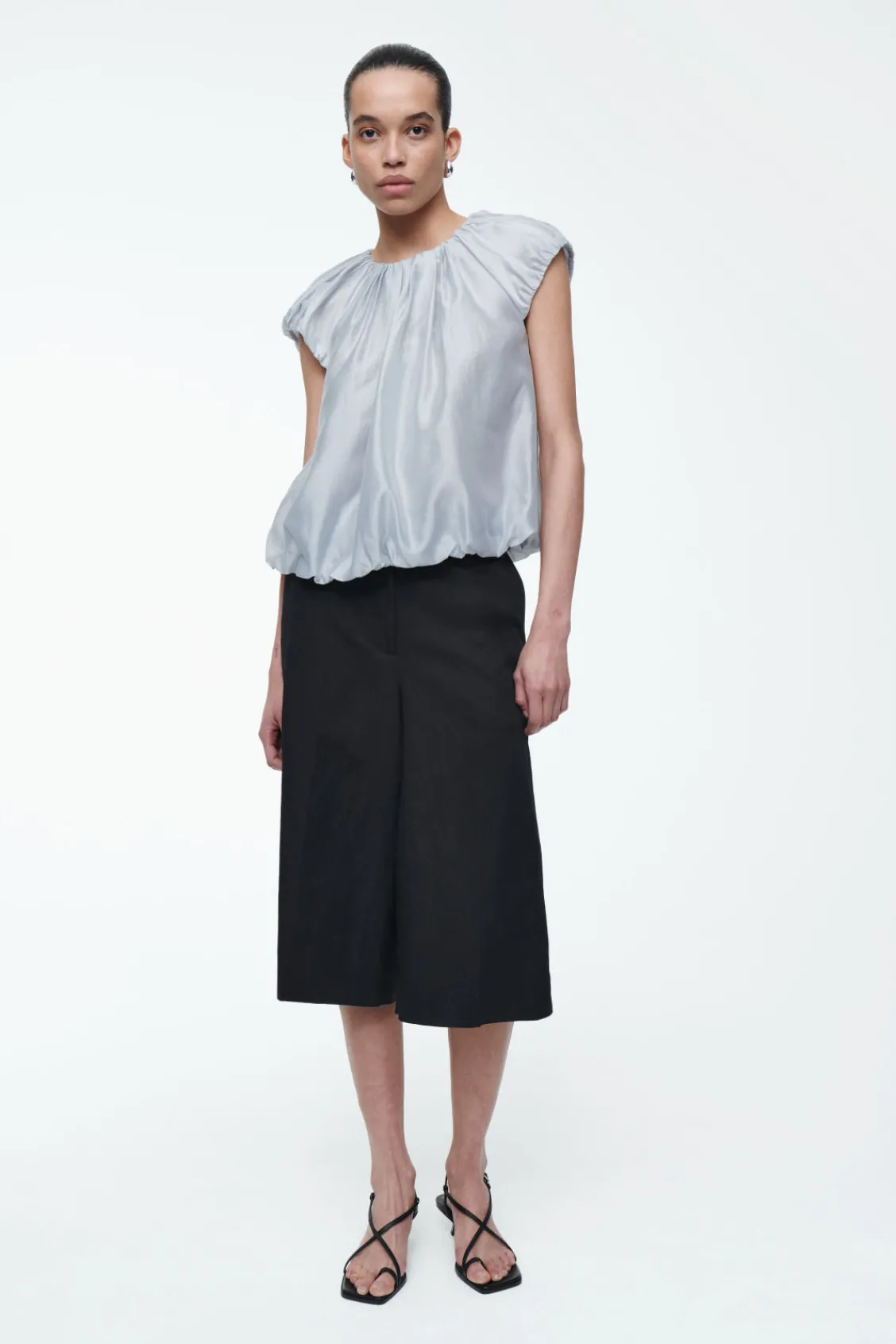 COS VOLUMINOUS PARACHUTE BLOUSE-Women Shirts & Blouses | Tops