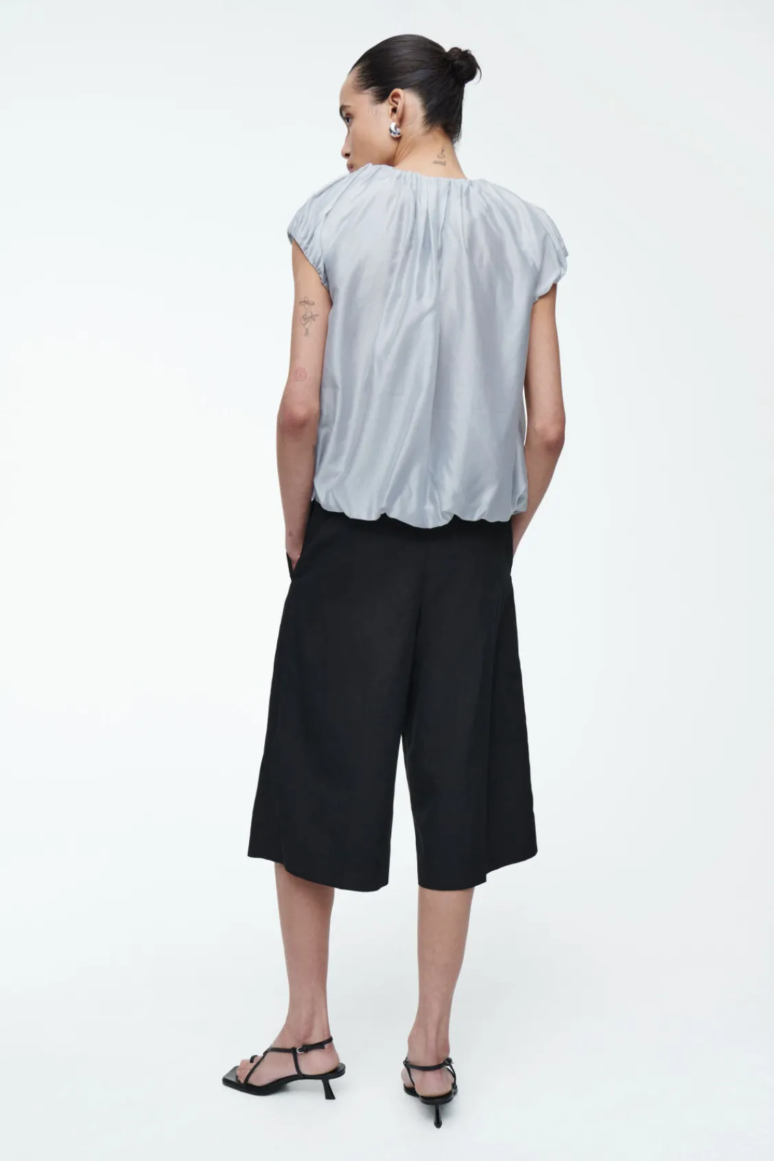 COS VOLUMINOUS PARACHUTE BLOUSE-Women Shirts & Blouses | Tops