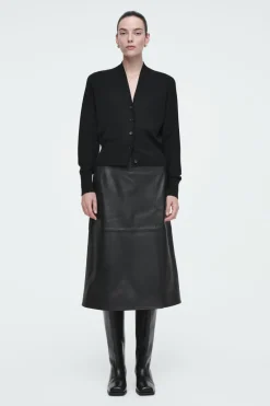 COS WAISTED KNITTED CARDIGAN-Women Sweaters & Cardigans