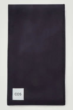 COS WHIP-STITCHED DOUBLE-FACED WOOL SCARF- Hats & Scarves