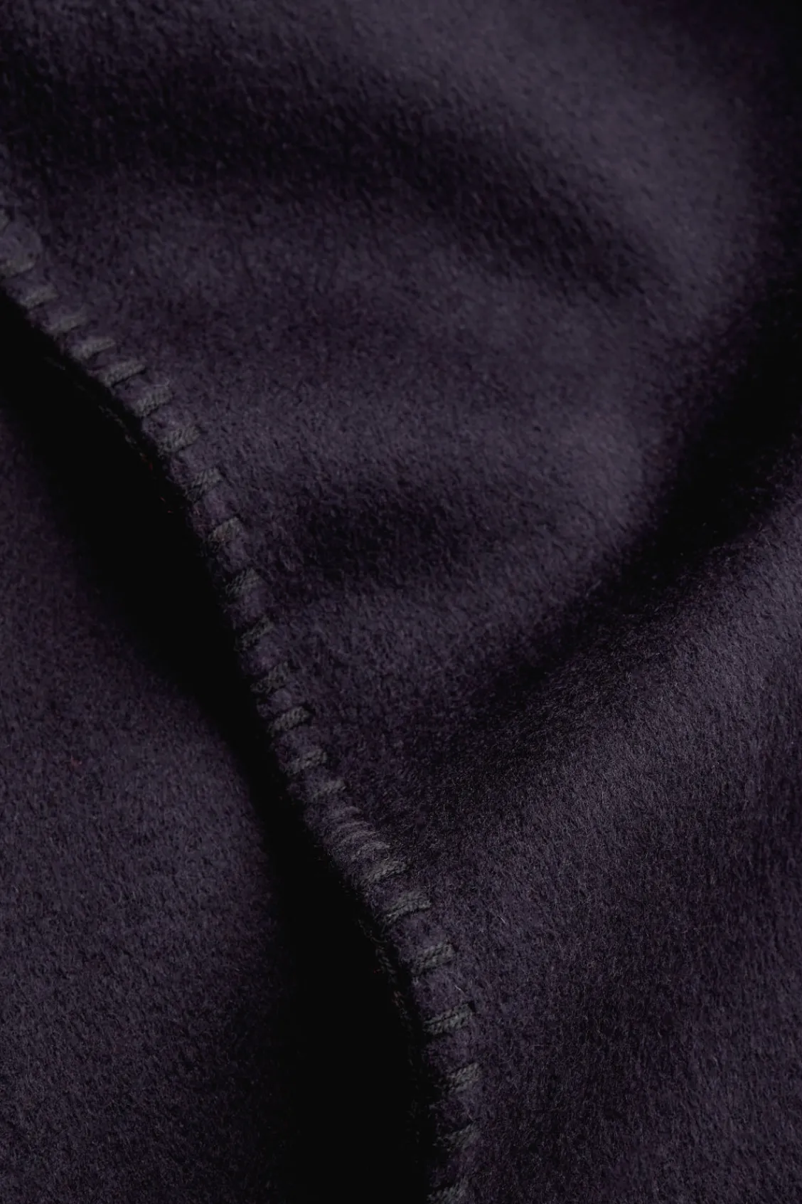 COS WHIP-STITCHED DOUBLE-FACED WOOL SCARF- Hats & Scarves
