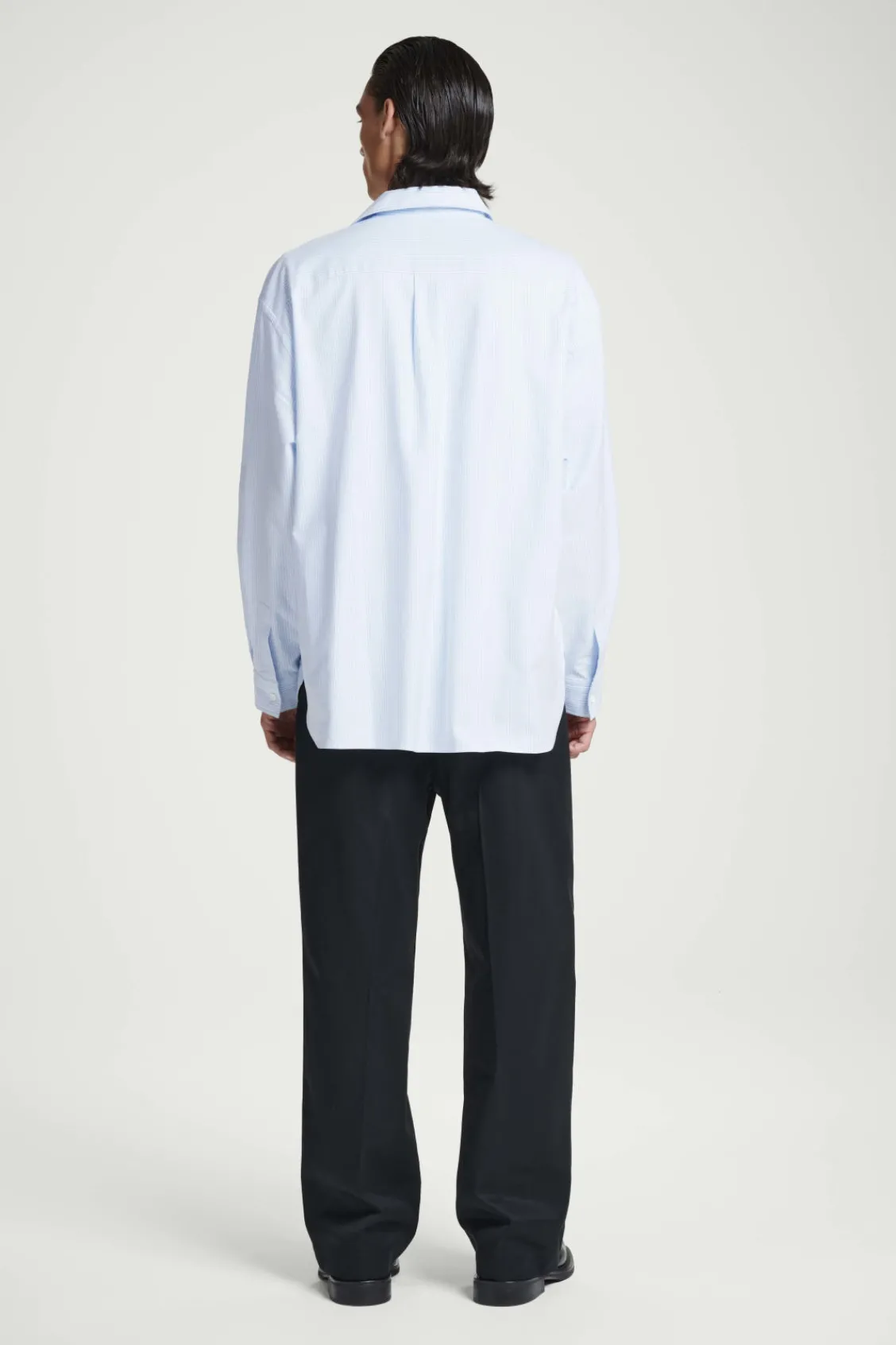 COS WIDE OVERSIZED COTTON OXFORD SHIRT- Shirts