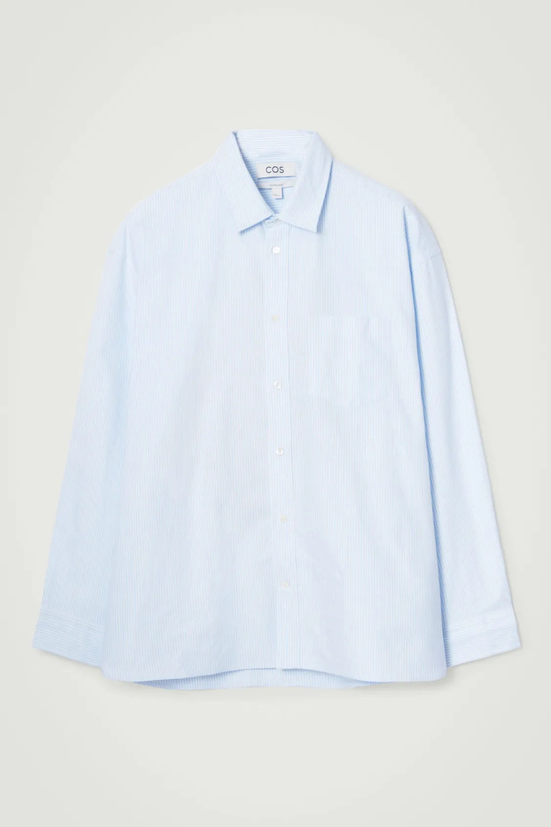 COS WIDE OVERSIZED COTTON OXFORD SHIRT- Shirts