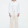 COS WIDE-LEG FLUID DENIM PANTS-Women Jeans | Pants