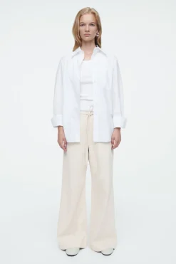 COS WIDE-LEG FLUID DENIM PANTS-Women Jeans | Pants