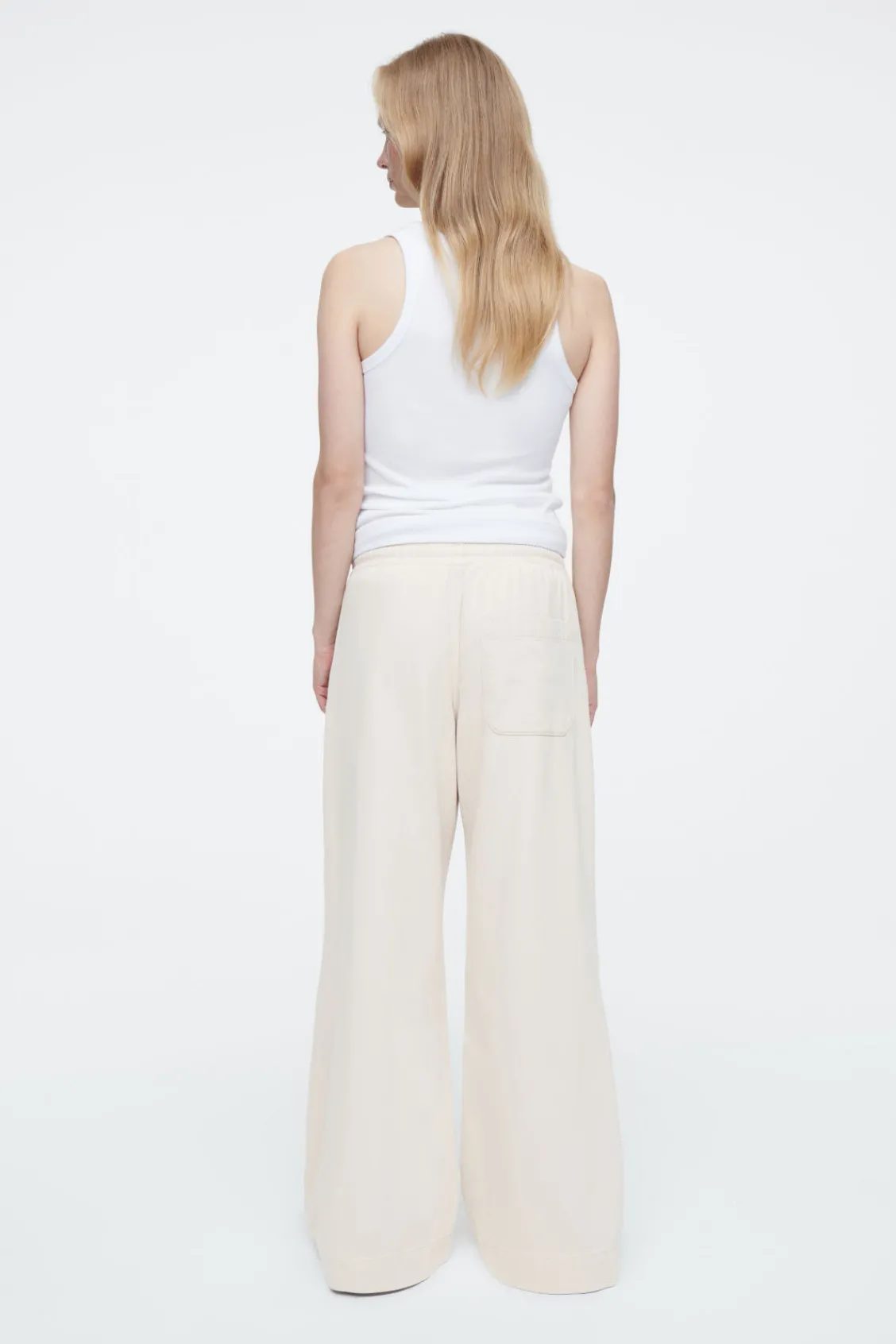 COS WIDE-LEG FLUID DENIM PANTS-Women Jeans | Pants