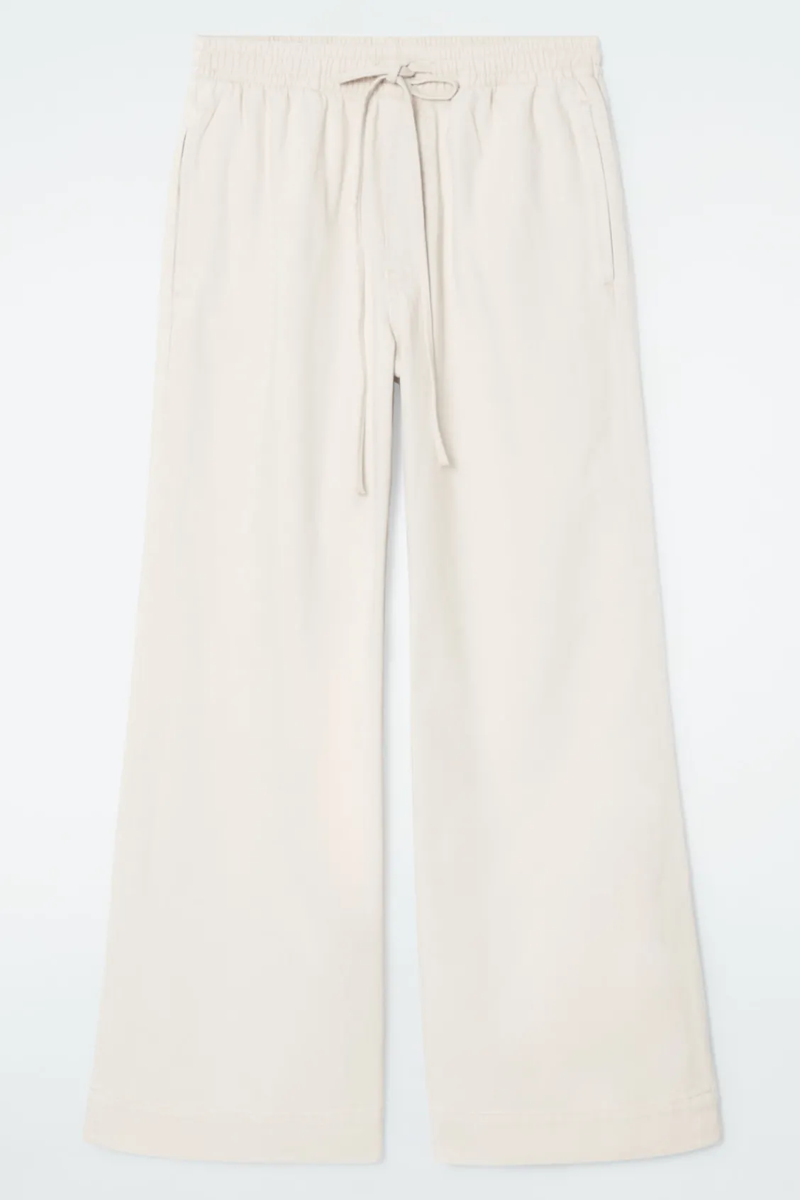 COS WIDE-LEG FLUID DENIM PANTS-Women Jeans | Pants