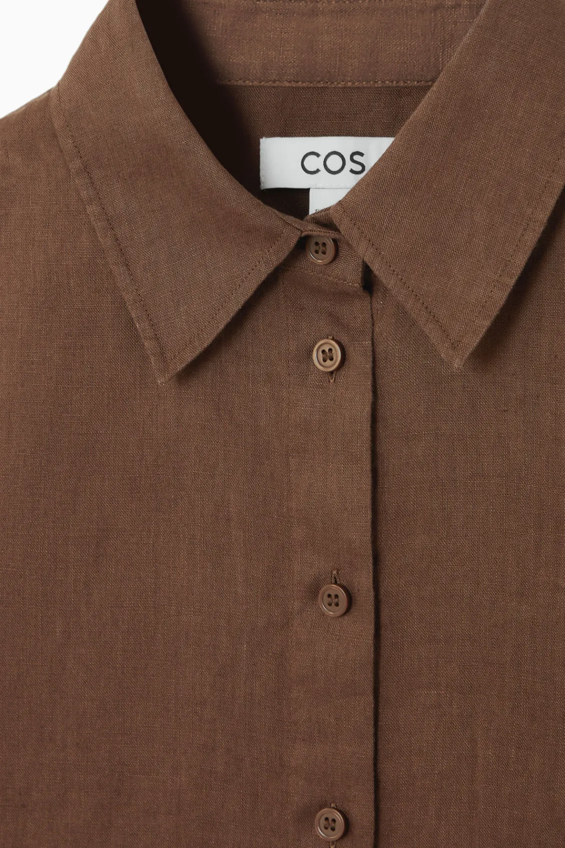 COS WIDE-SLEEVED LINEN SHIRT-Women Shirts & Blouses | Tops