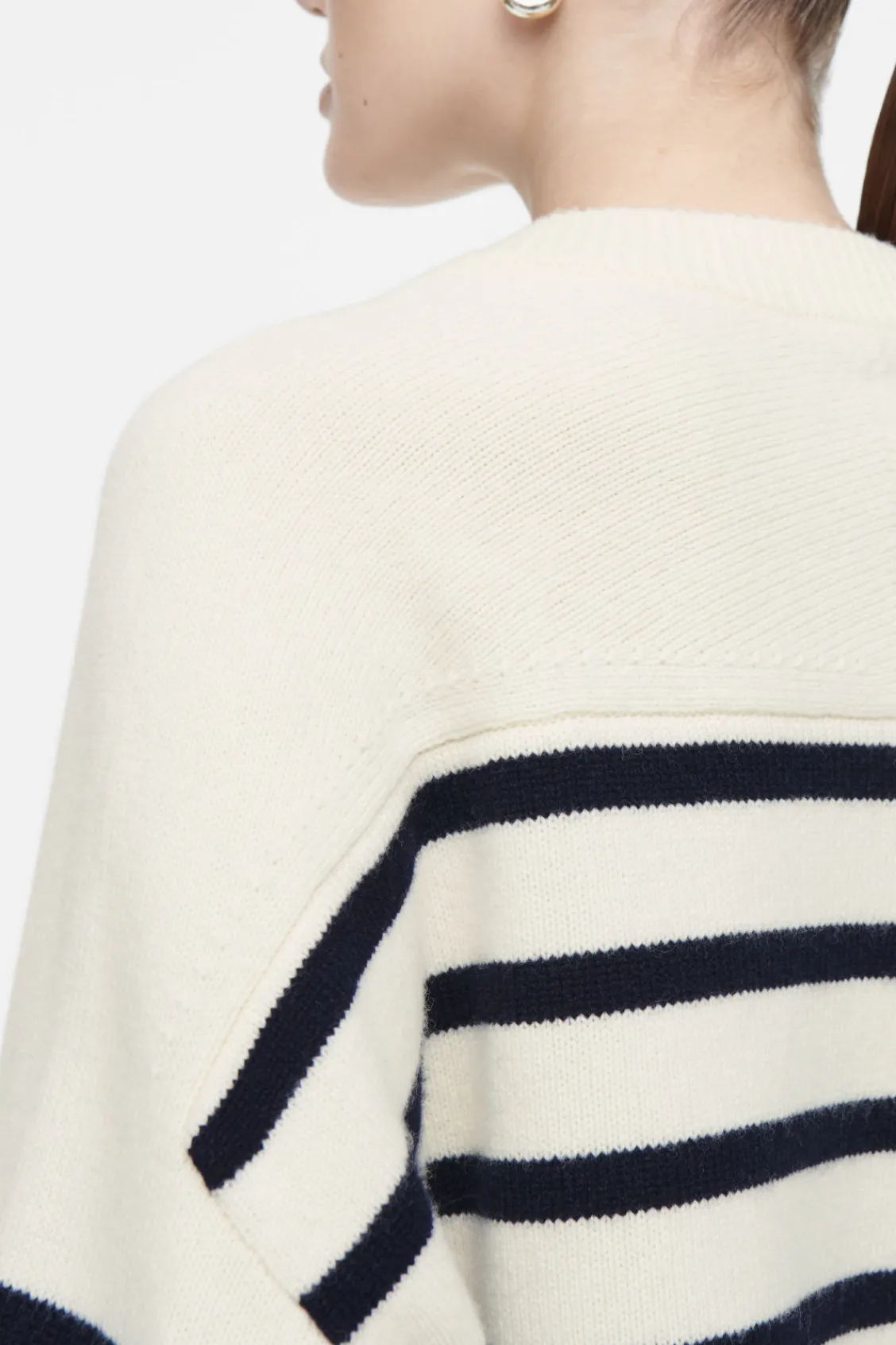 COS WOOL CREW-NECK CARDIGAN-Women Sweaters & Cardigans