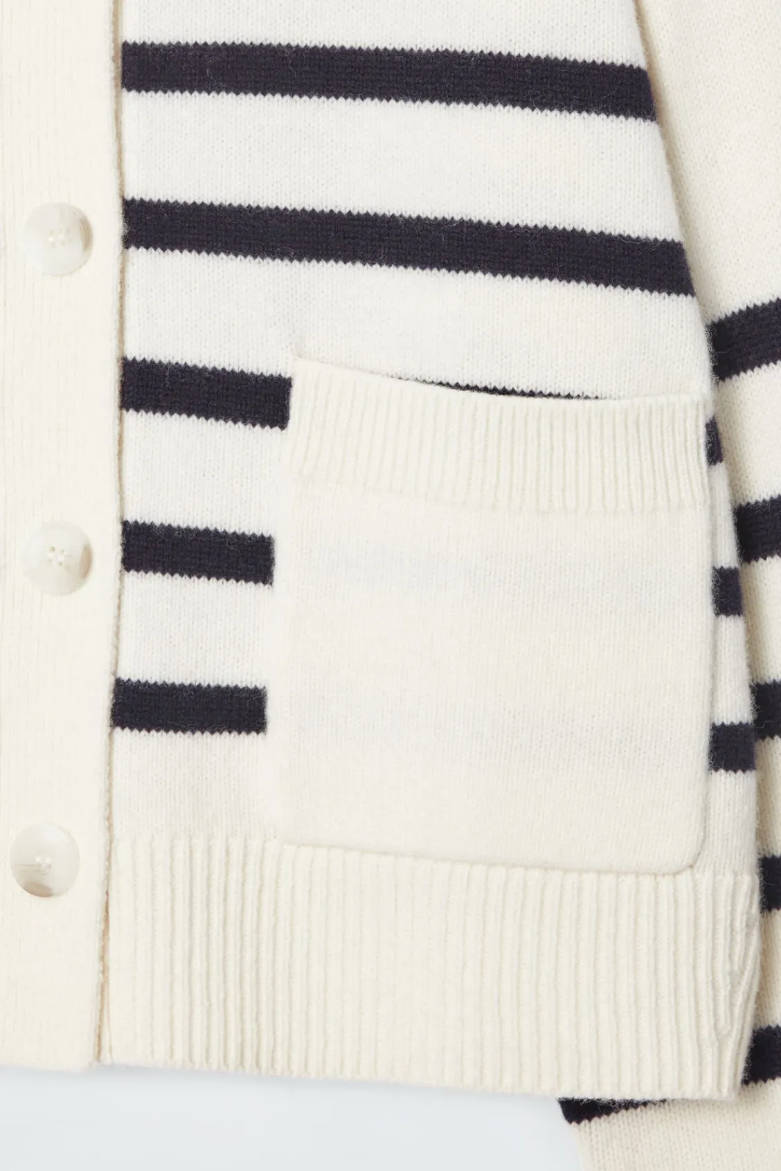 COS WOOL CREW-NECK CARDIGAN-Women Sweaters & Cardigans