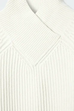 COS WRAP-COLLAR MERINO WOOL JUMPER-Women Tops | Sweaters & Cardigans